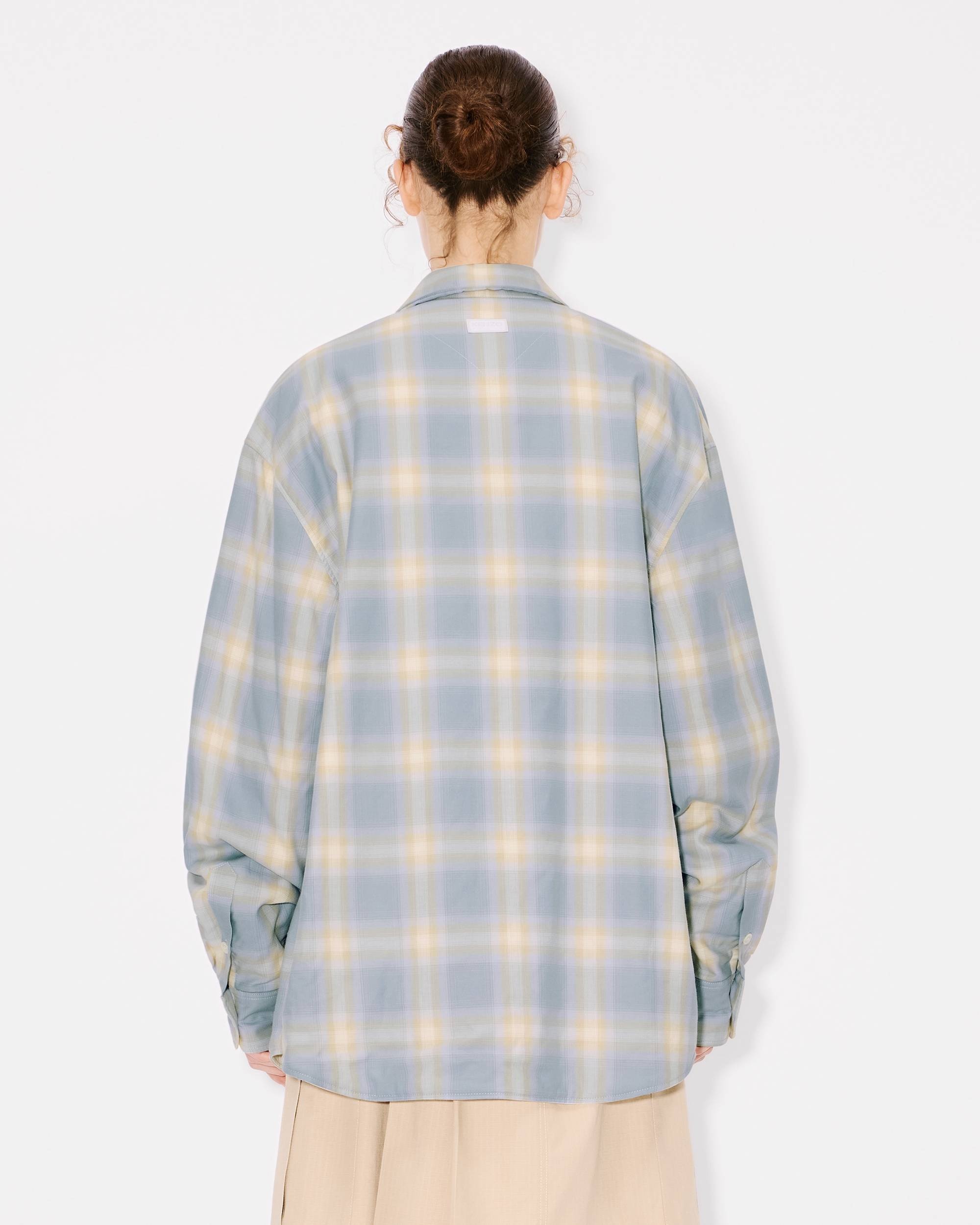 Genderless padded overshirt in cotton - 4