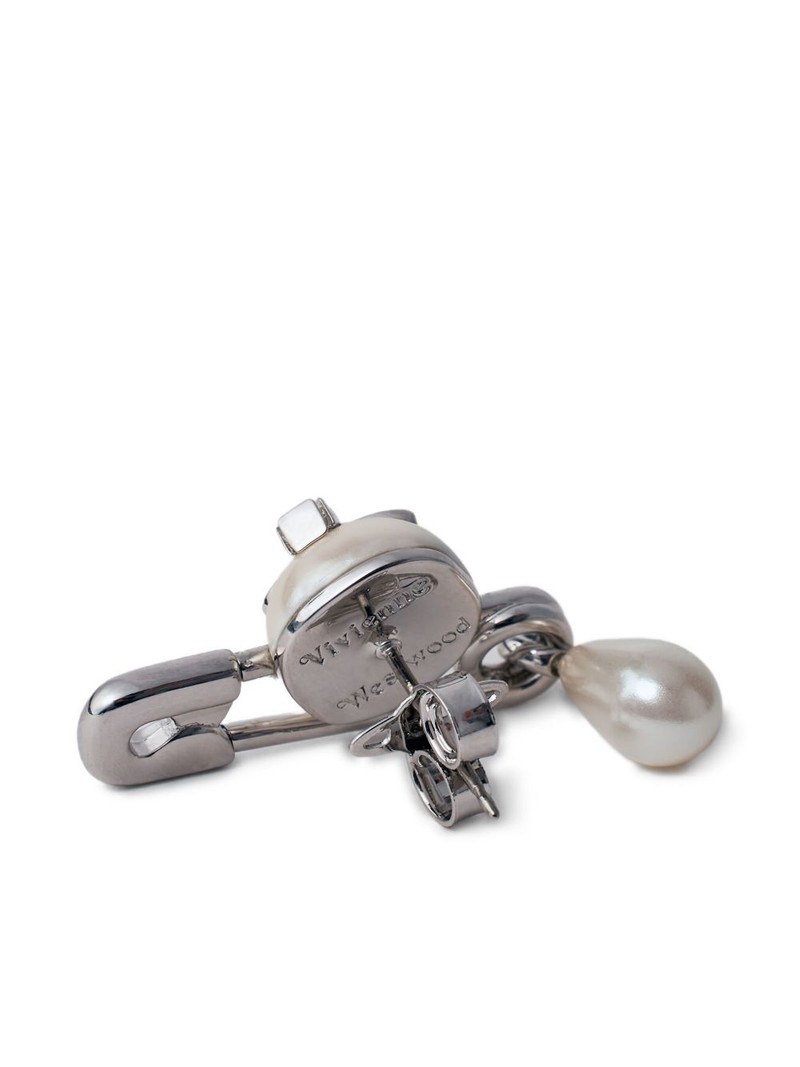 Vivienne Westwood safety-pin earrings outlook