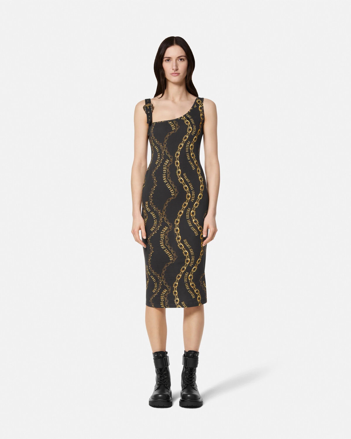 Chain Couture Midi Dress - 4