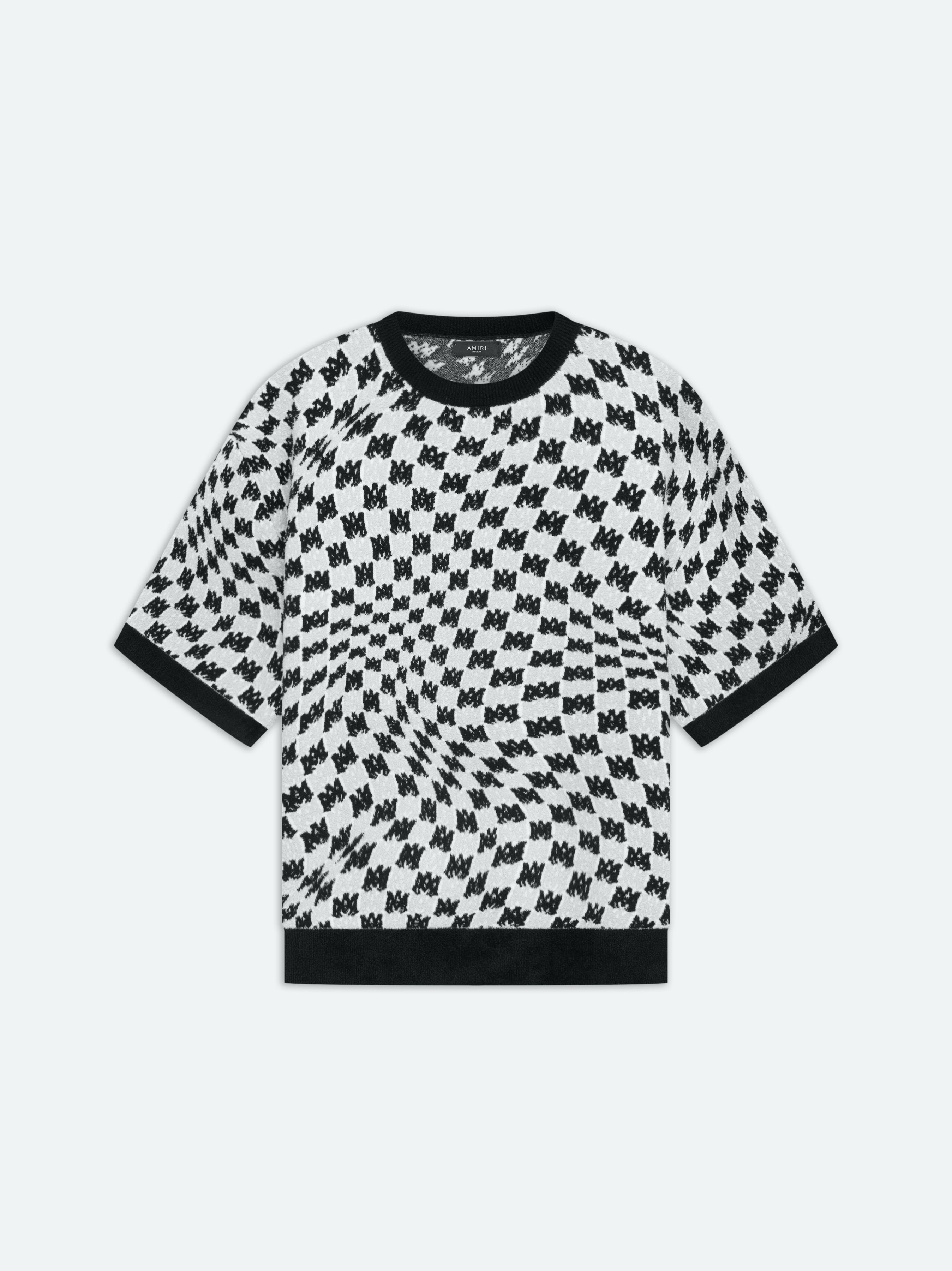 M.A. SWIRL KNIT TEE - 1