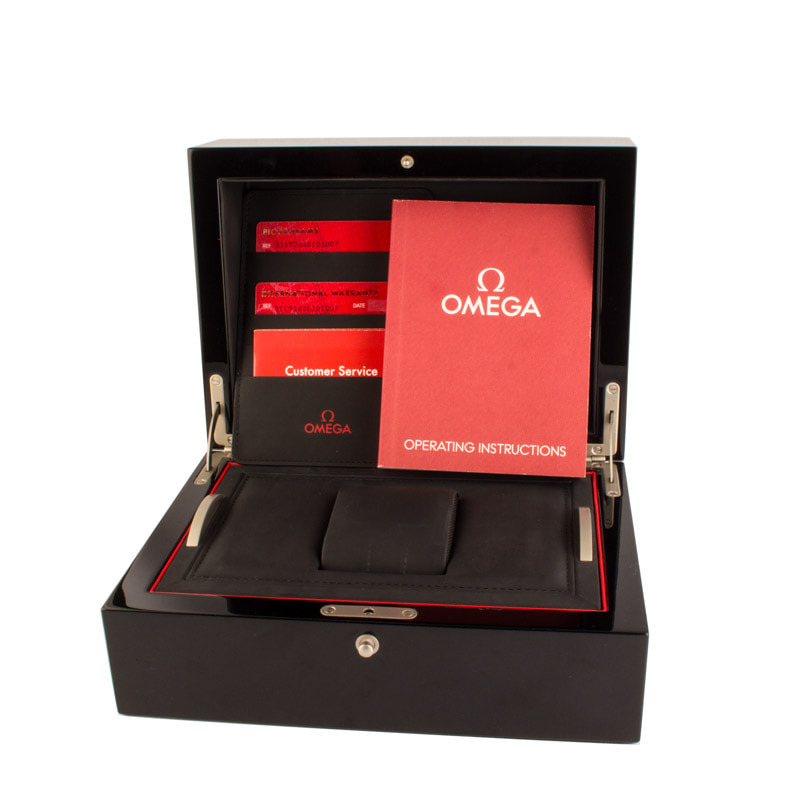 Preowned Omega Speedmaster Moonwatch Dark Side of the Moon - 4