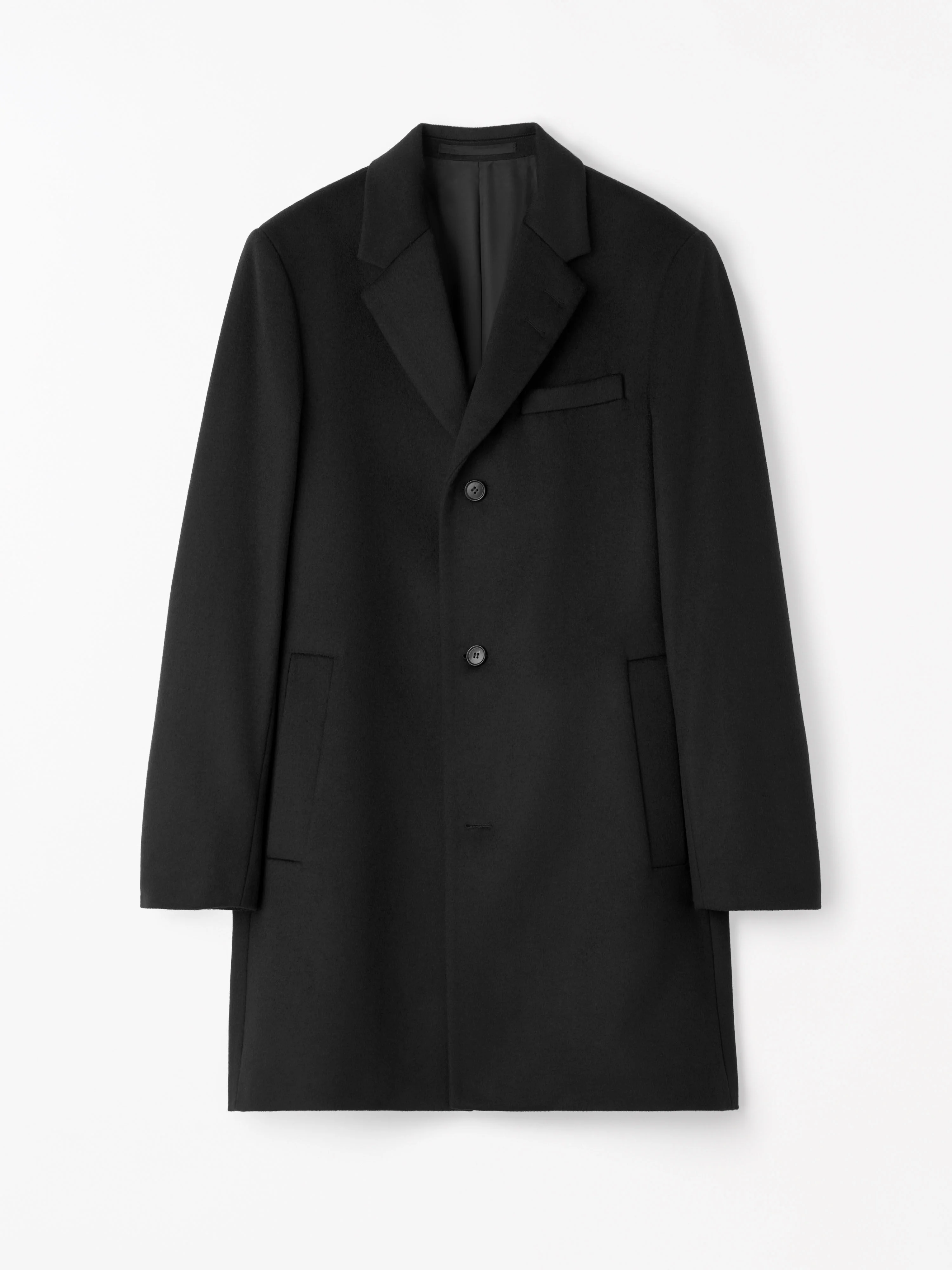 Finnan Wool Cashmere Coat - 1