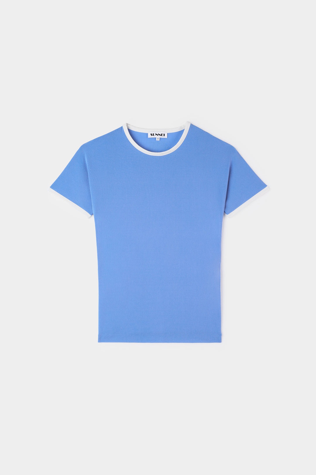 SUPER STRETCH SHORTSLEEVE TOP / sapphire blue - 2