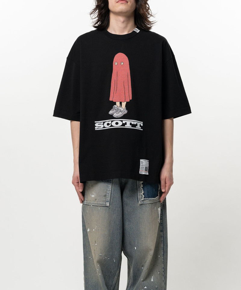 Maison MIHARAYASUHIRO SCOTT Printed Short Sleeve T-shirt outlook