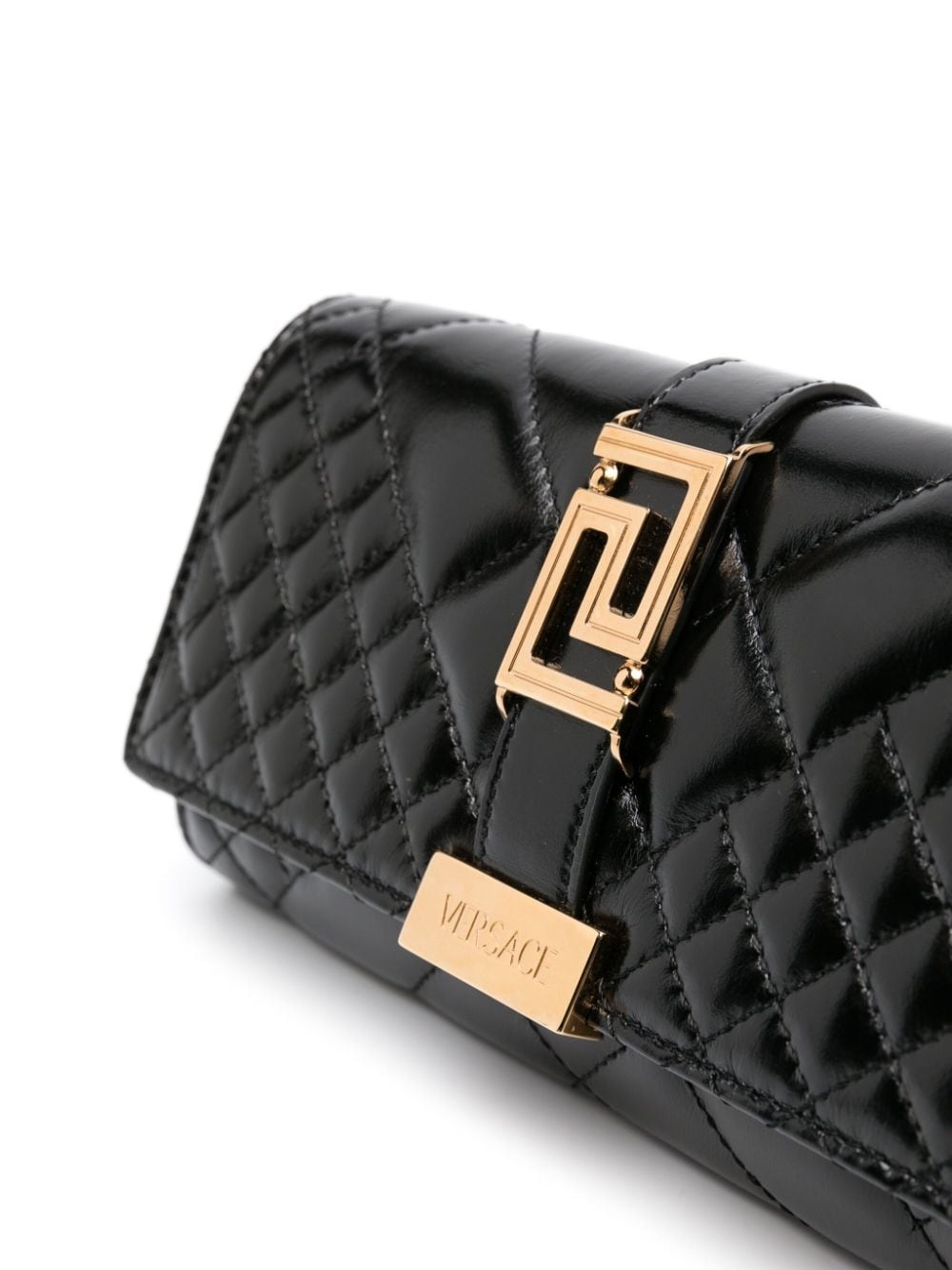 Greca Goddess matelassÃ© clutch bag - 4