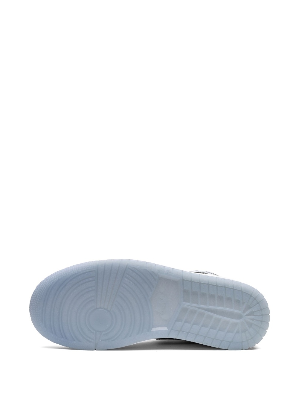 Air Jordan 1 Mid SE "White/Ice Blue-Black" sneakers - 4