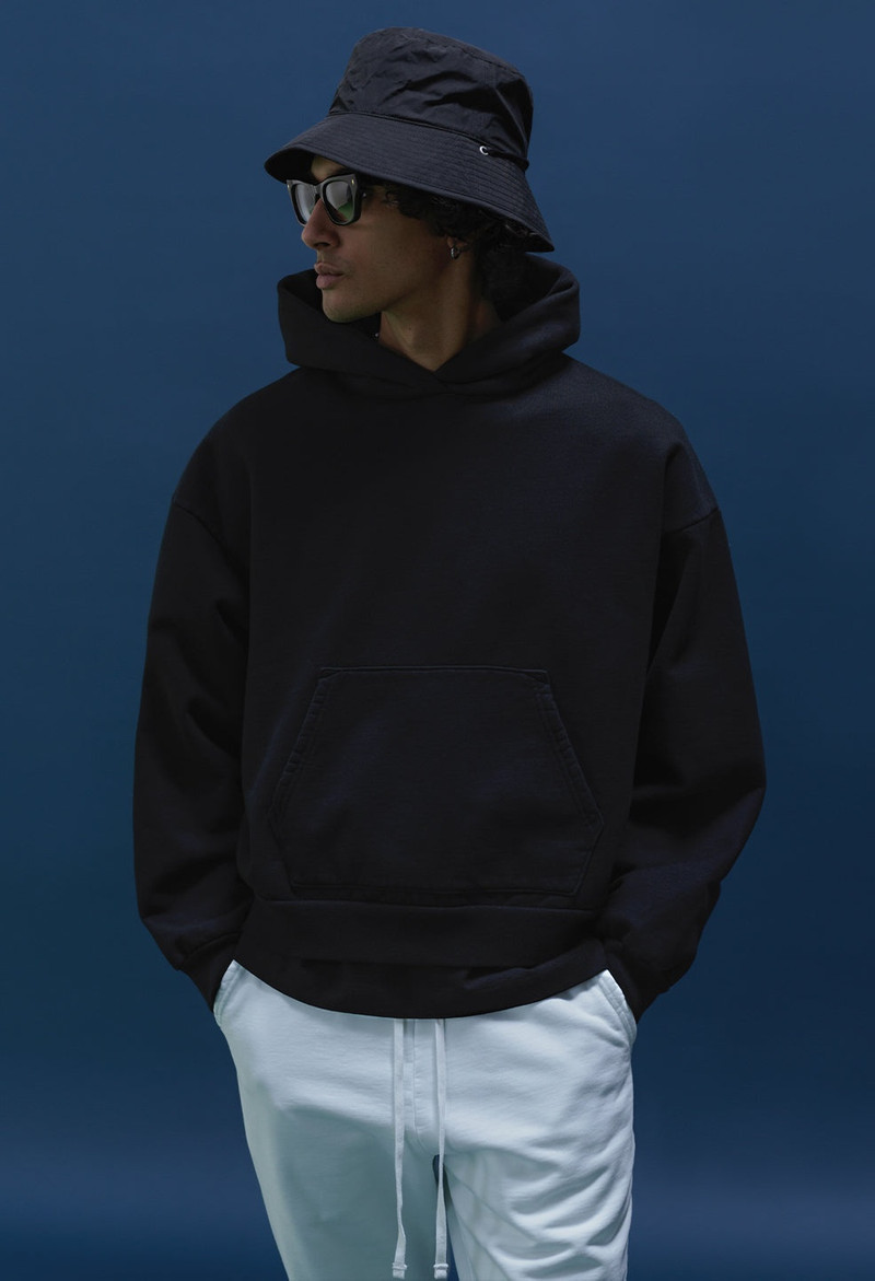 REPLICA OVERSIZED CROPPED HOODIE 8