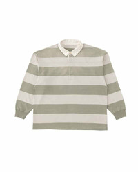 visvim LARKHAM L/S RUGGER LT.GREEN - 0123105010023 | REVERSIBLE