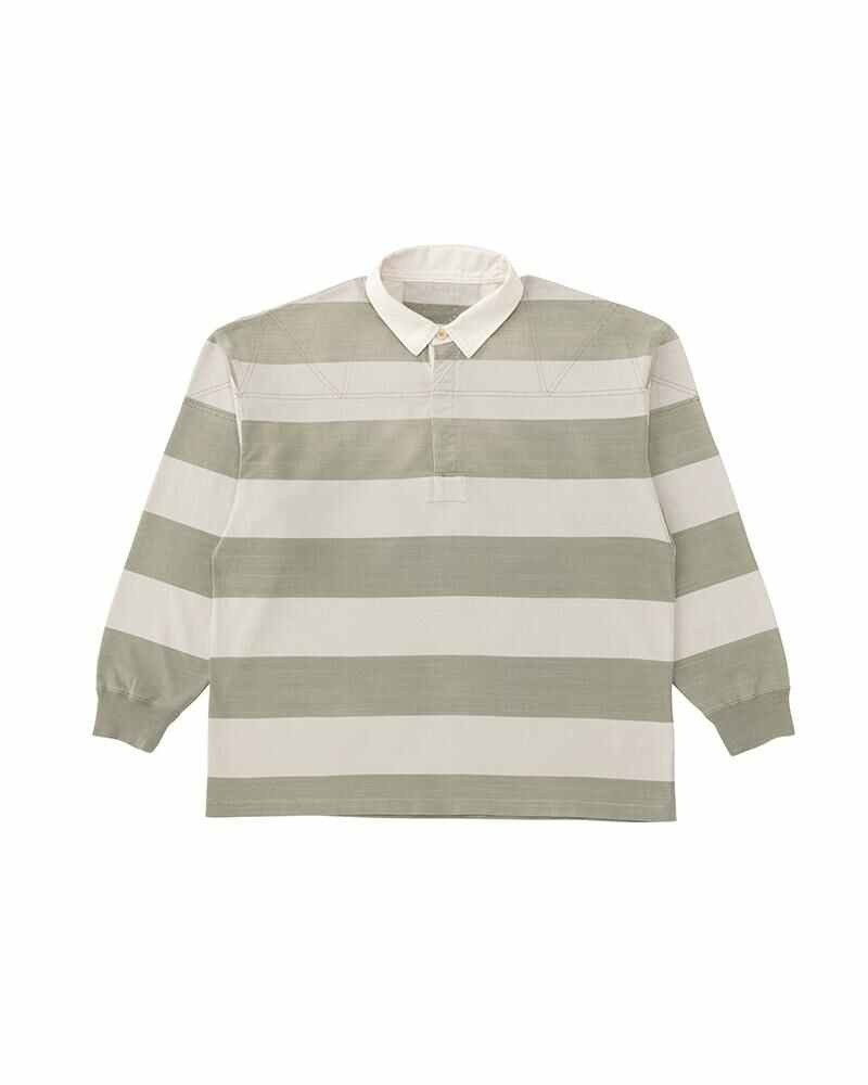 visvim LARKHAM L/S RUGGER ラガーシャツ　ポロ visvim LARKHAM L/S RUGGER ラガーシャツ ポロ ラガーシャツ メンズ