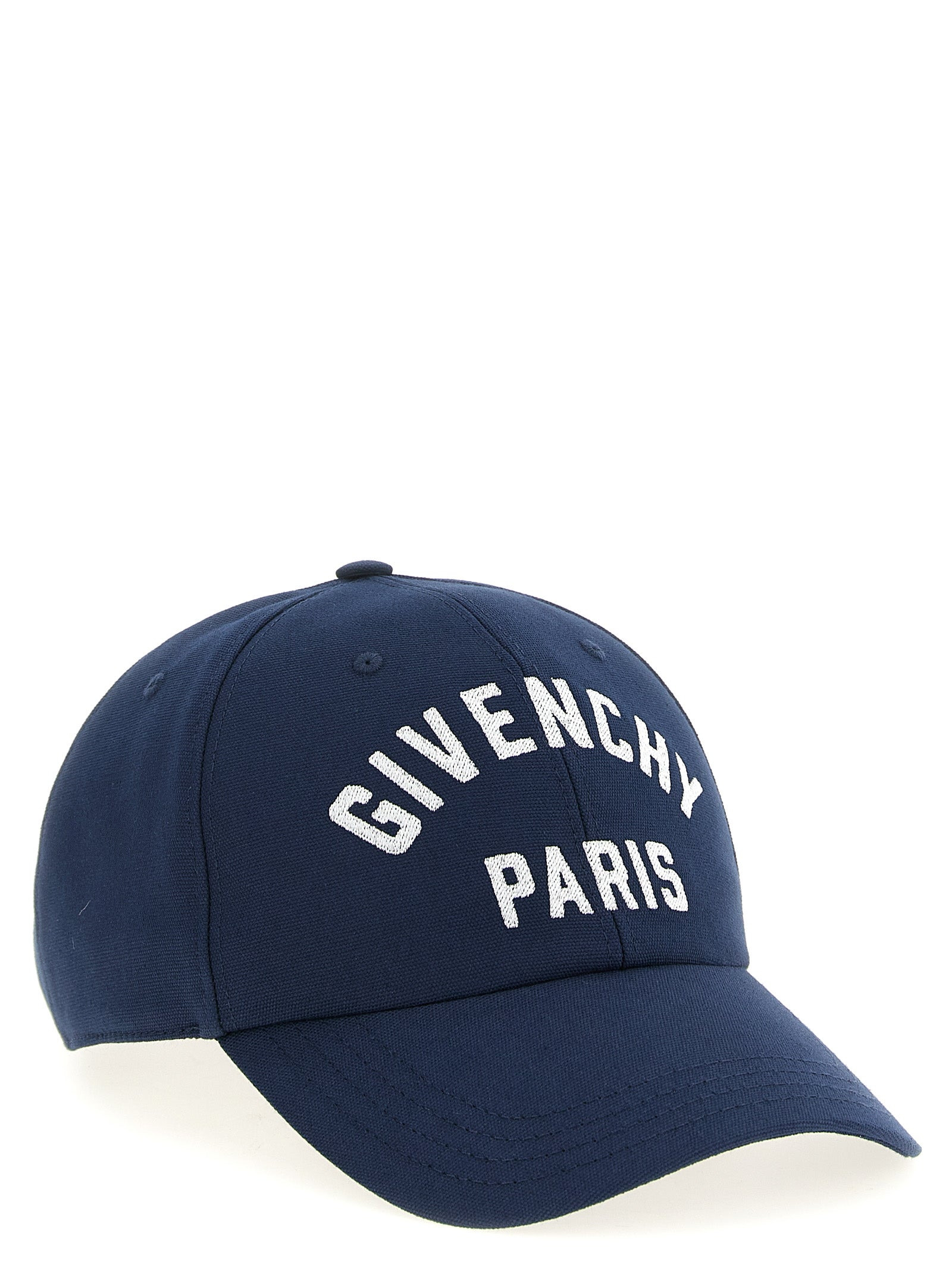 Logo Embroidery Cap Hats Blue - 2