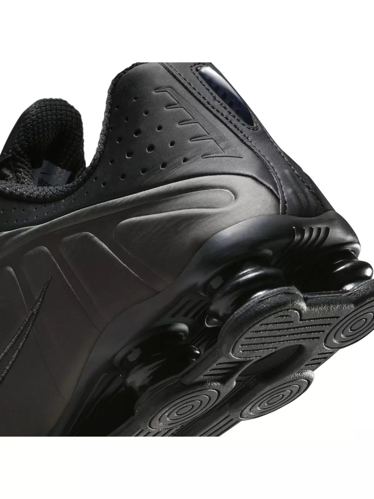 Shox R4 "Black/Bright Crimson" Men's Shoe - 11