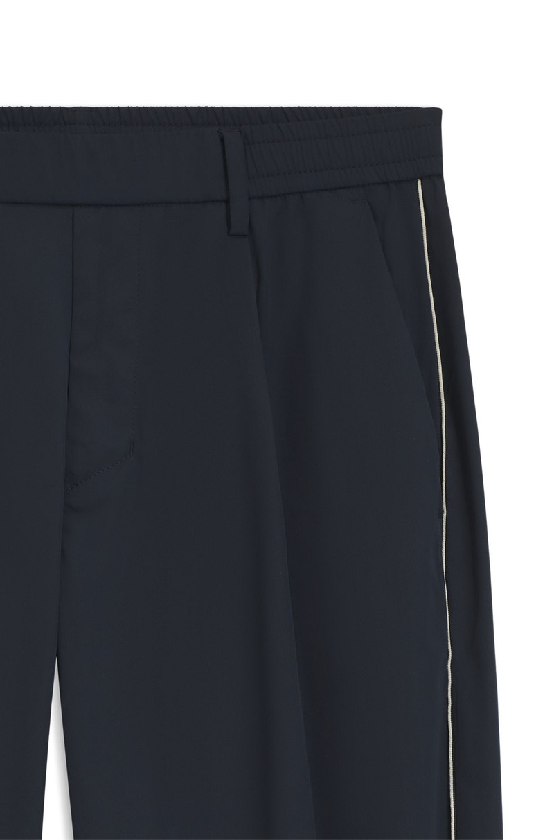 BOSS TAPERED-FIT TROUSERS WITH WATER-REPELLENT FINISH outlook