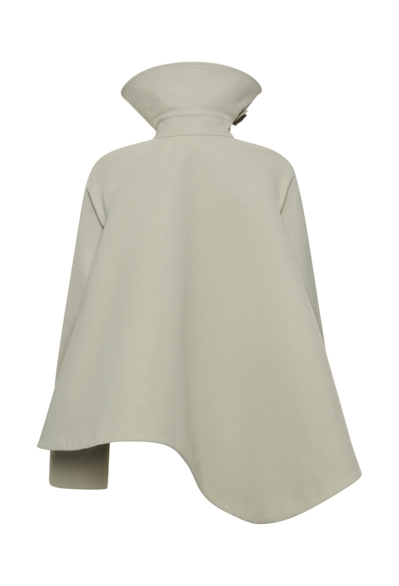 GABERDINE TRENCH JACKET LIGHT KHAKI 7