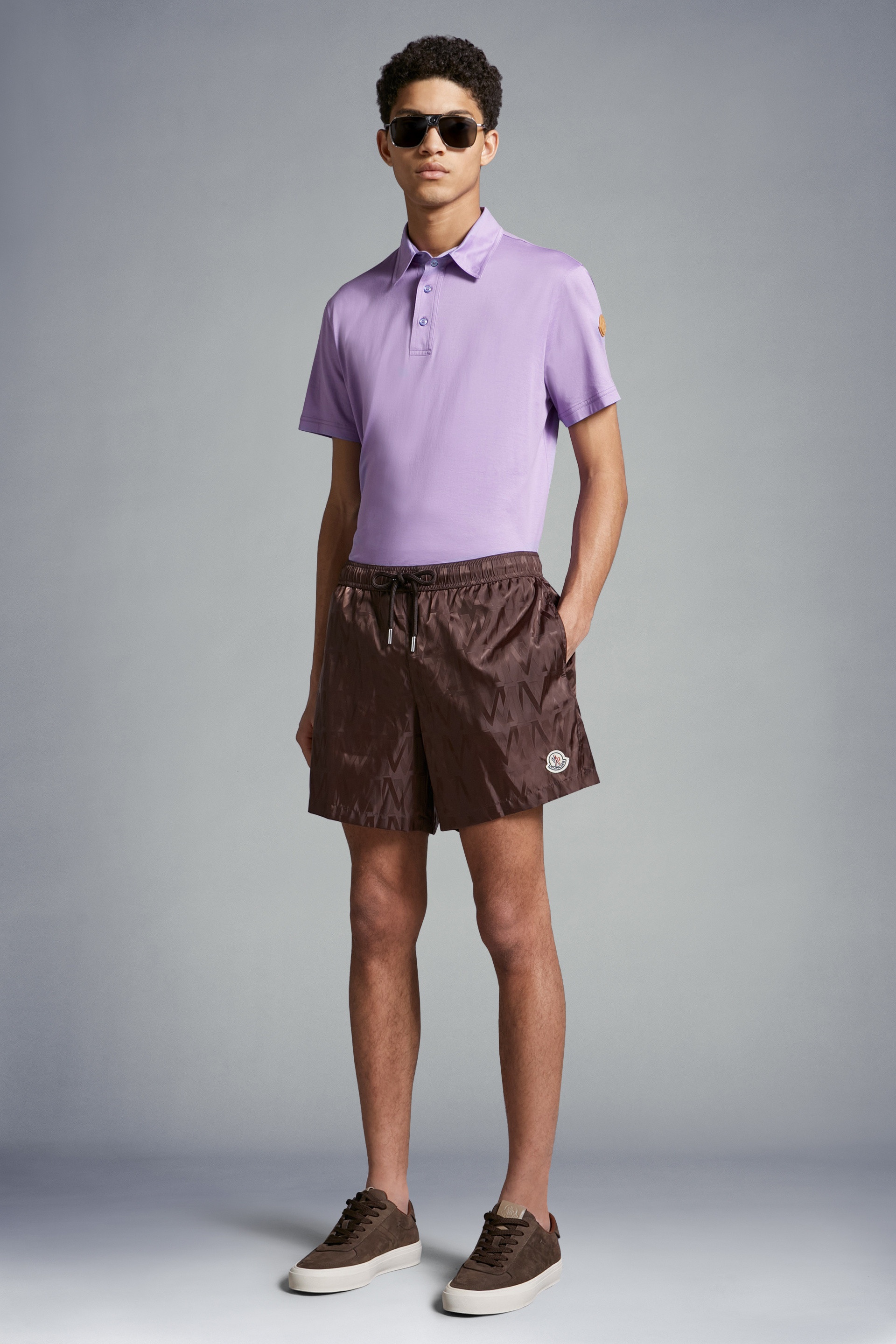 Monogram Jacquard Swim Shorts - 2