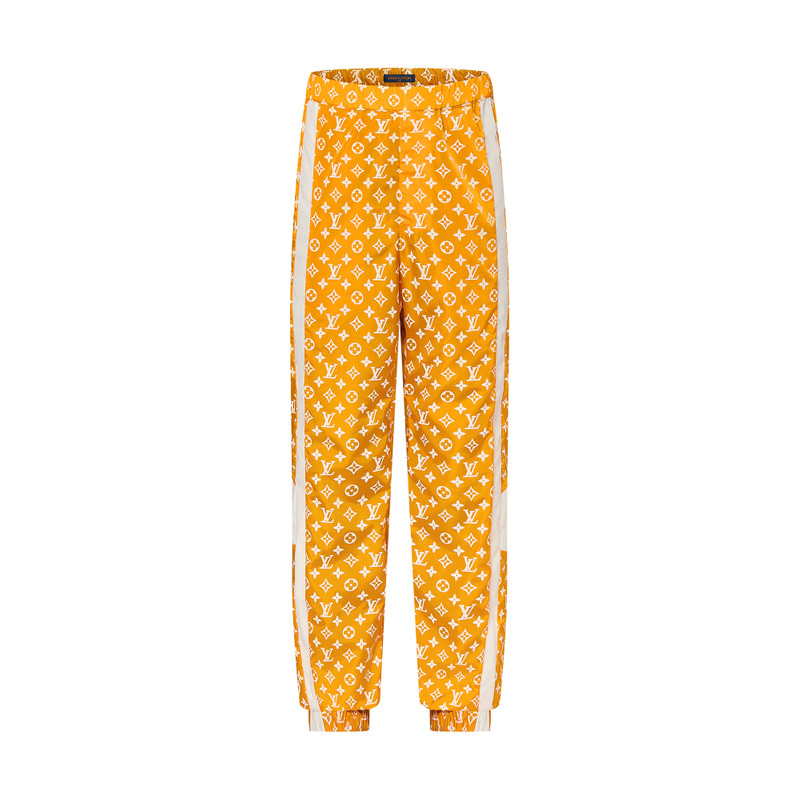 Monogram Printed Technical Track Pants 1