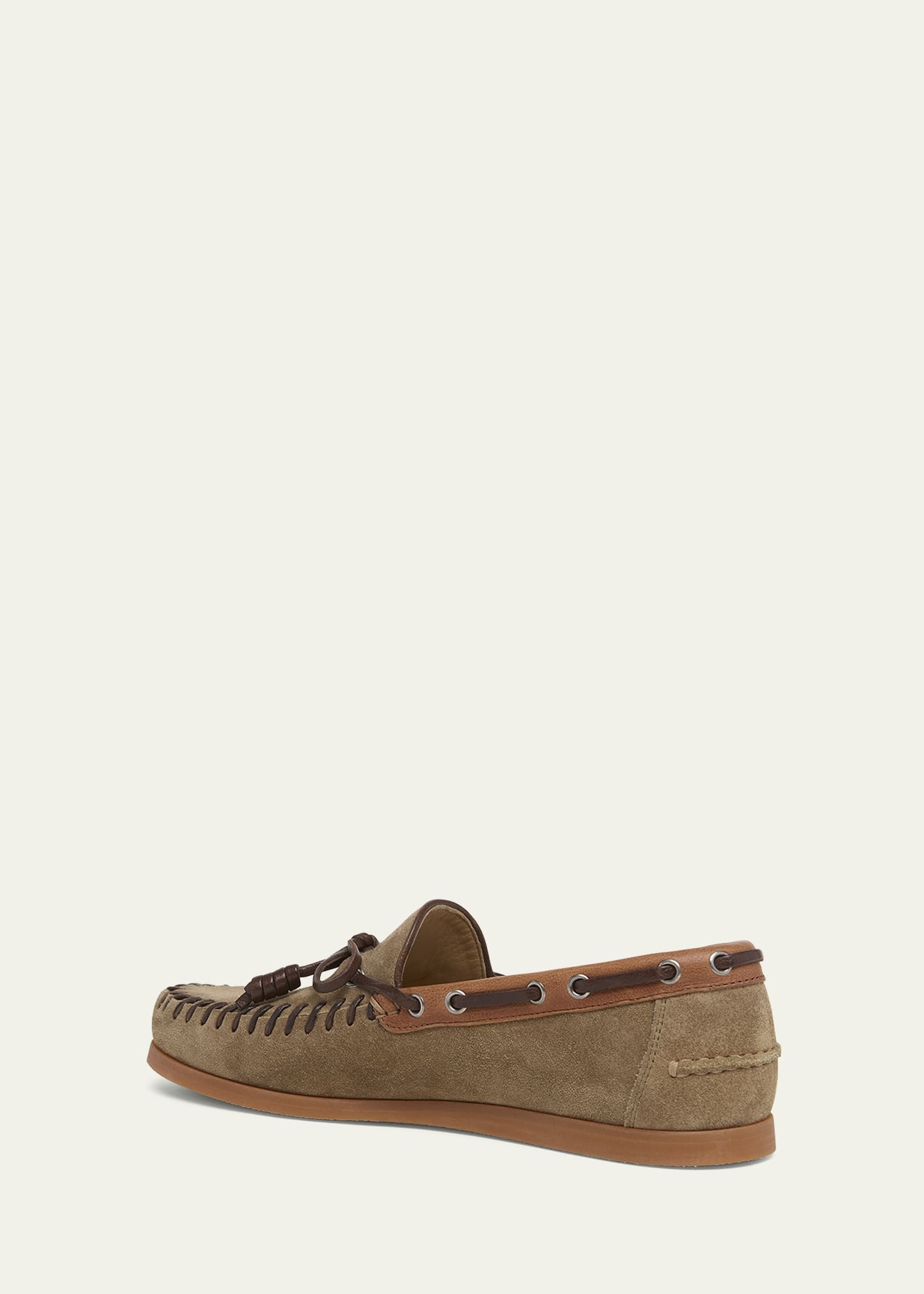 Men's Palm Avenue Suede Boat Shoes - 4