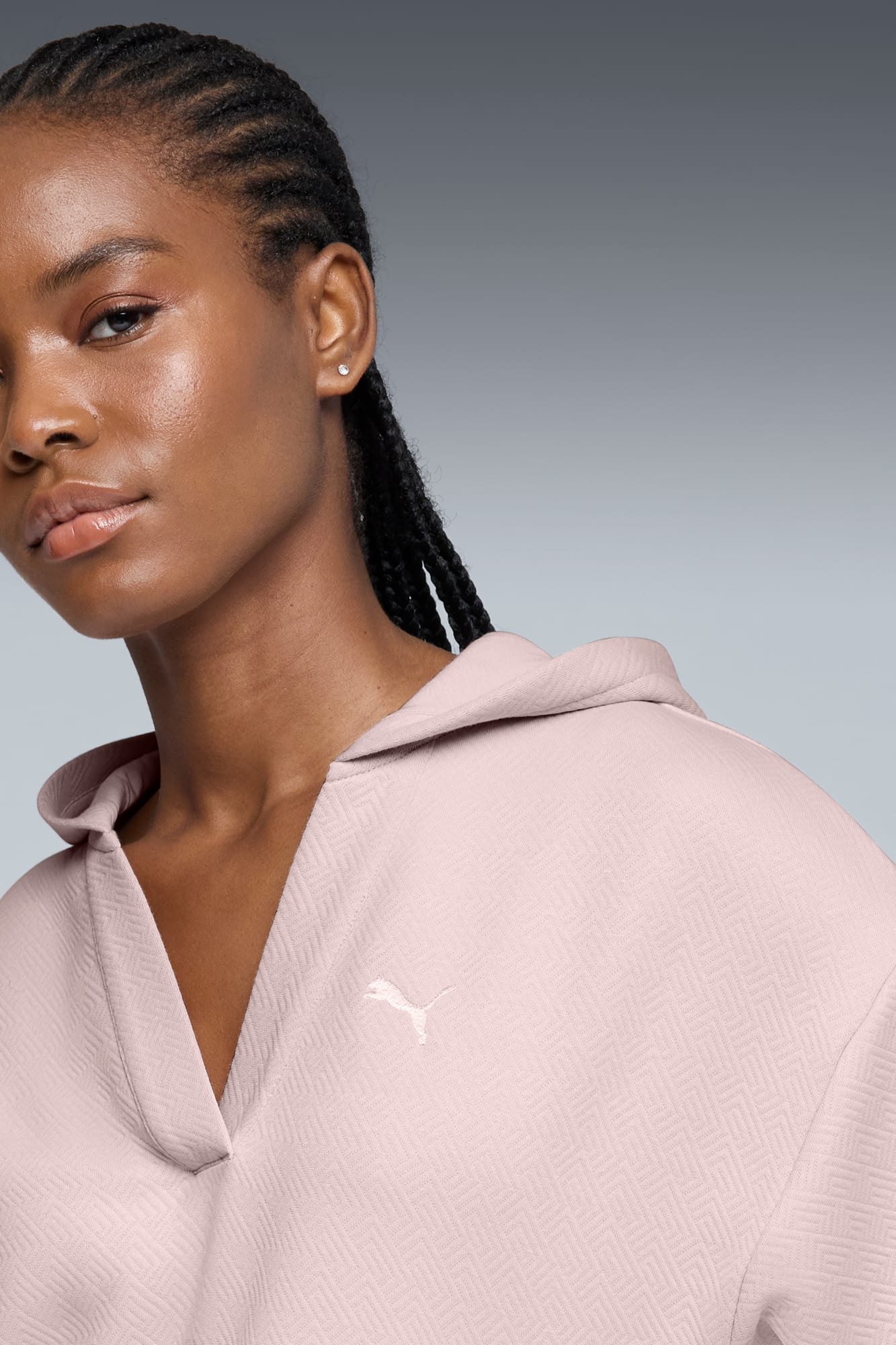 ESS Jacquard Hoodie Women - 4