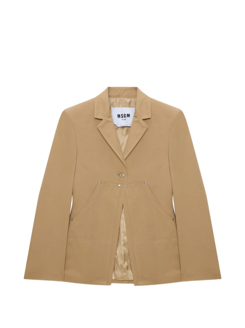 button-fastening blazer - 1