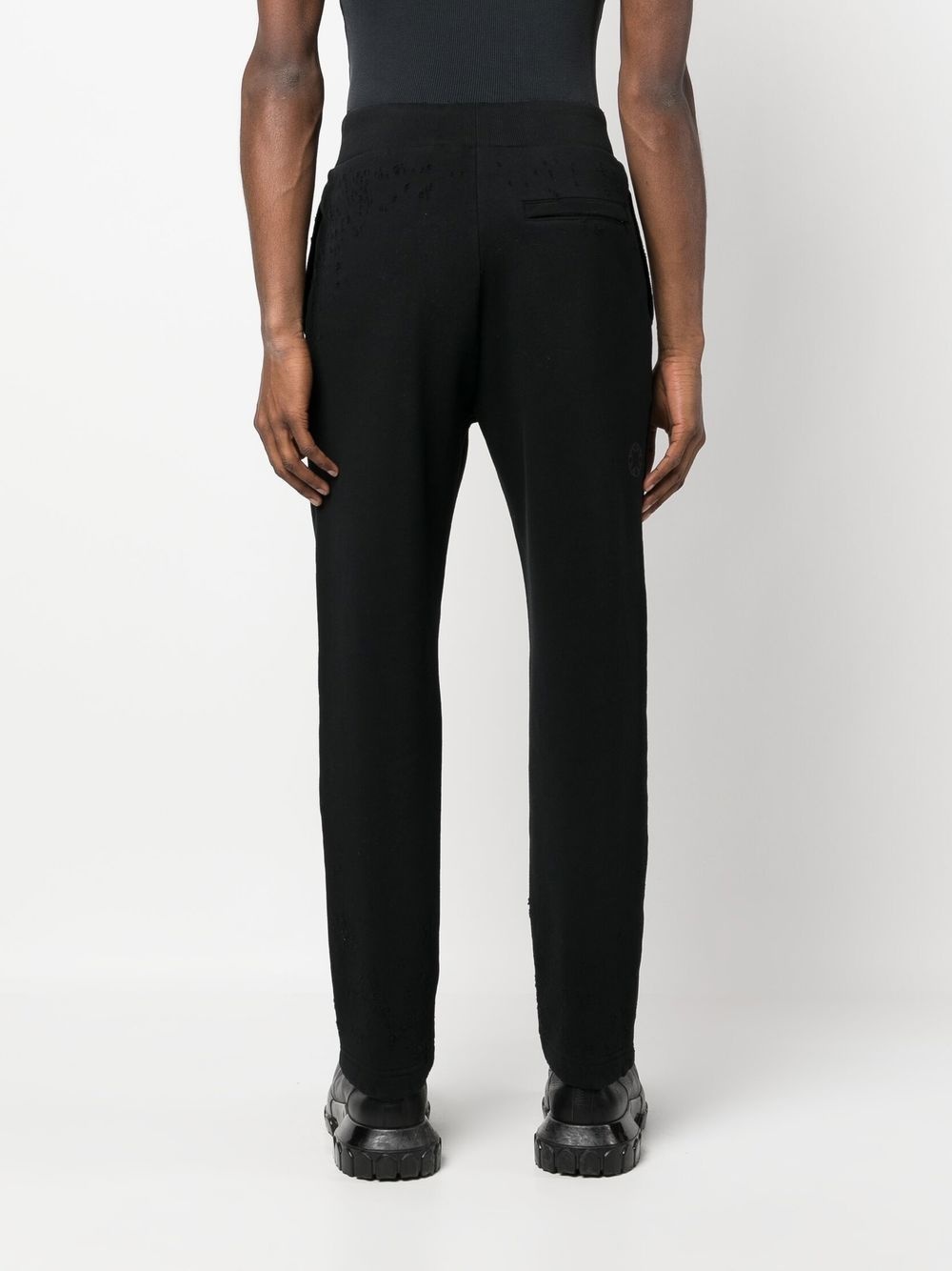 ripped-detail track pants - 5