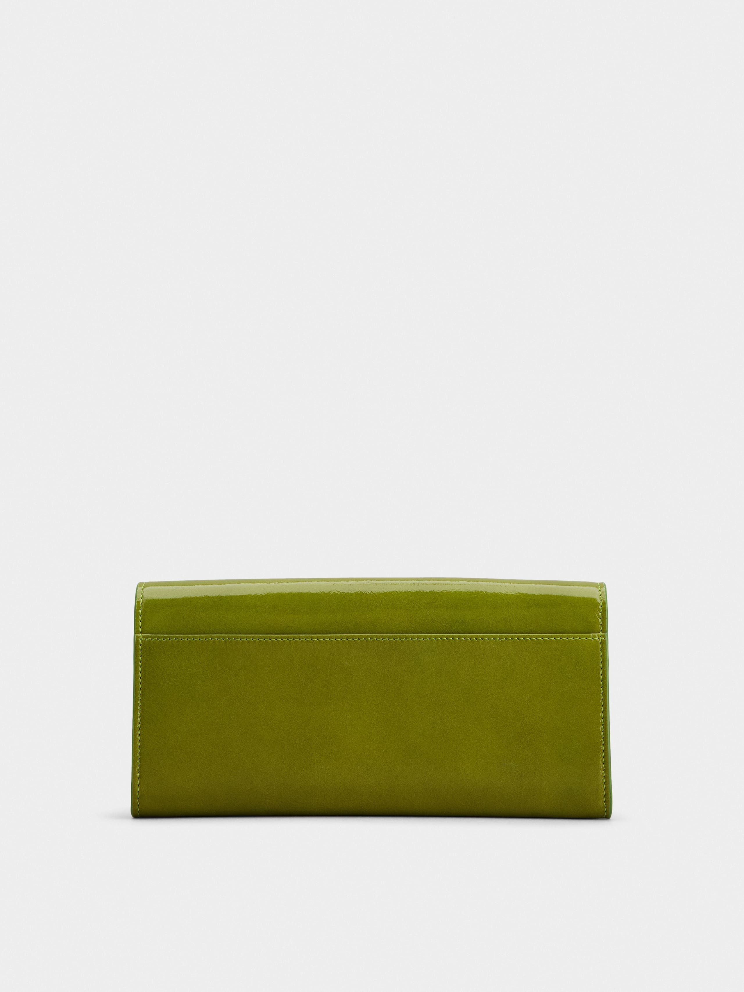 Belle Vivier Wallet on chain in patent leather - 4