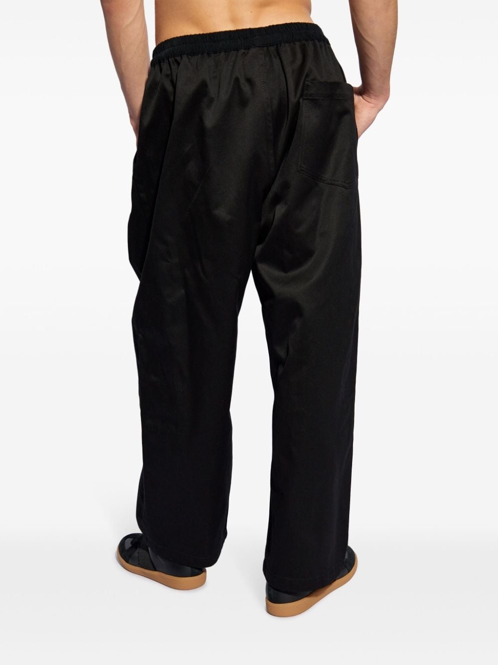pleated cotton trousers - 4