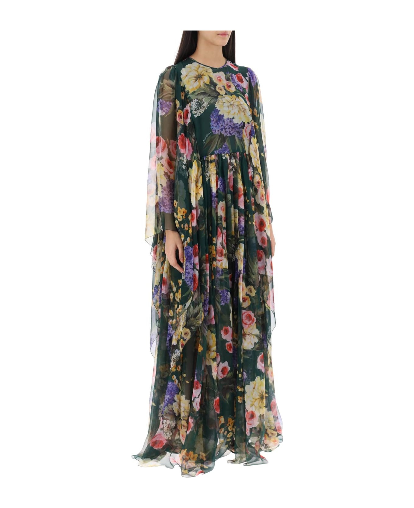 Floral Printed Maxi Dress - 2