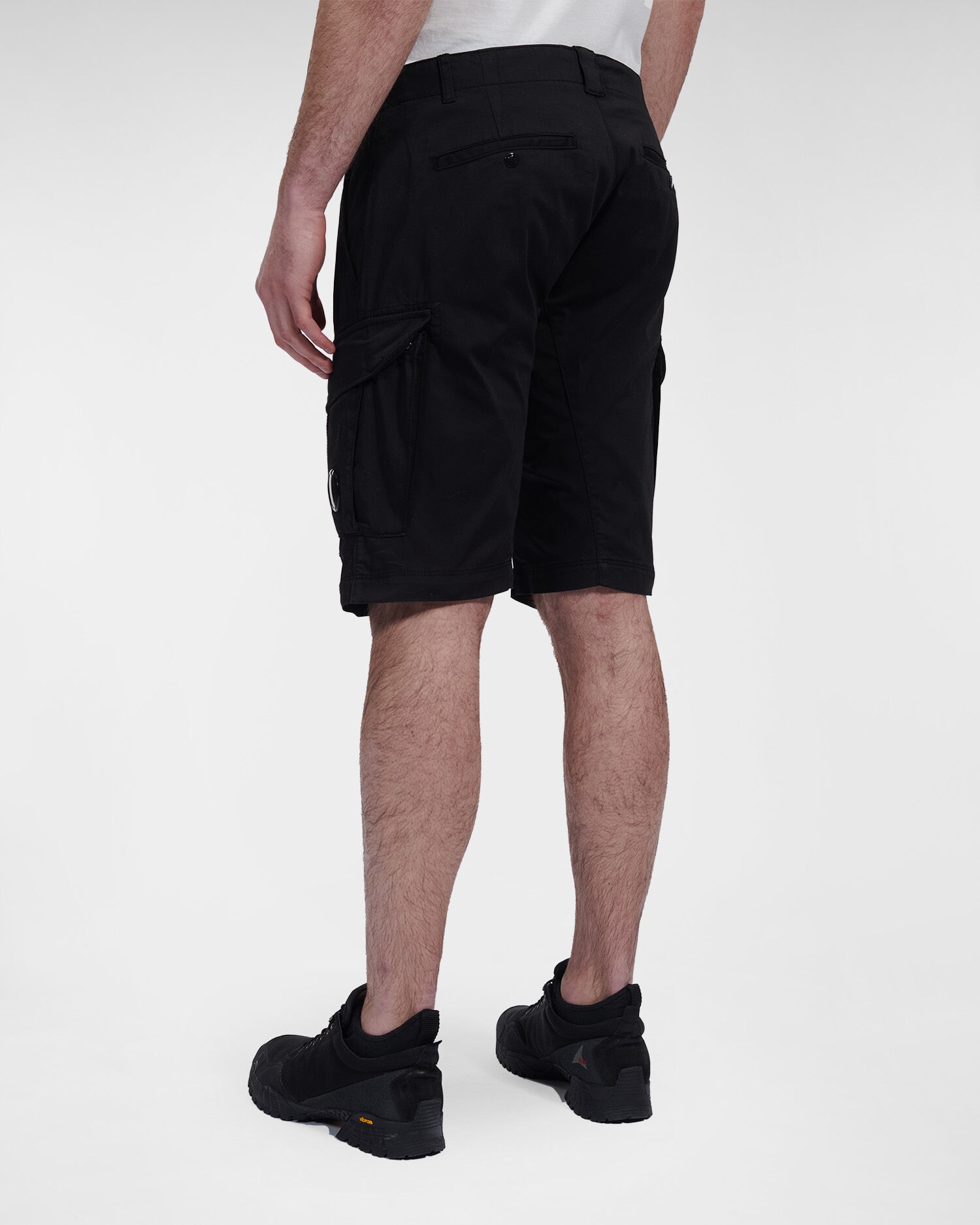 Stretch Sateen Cargo Shorts - 4