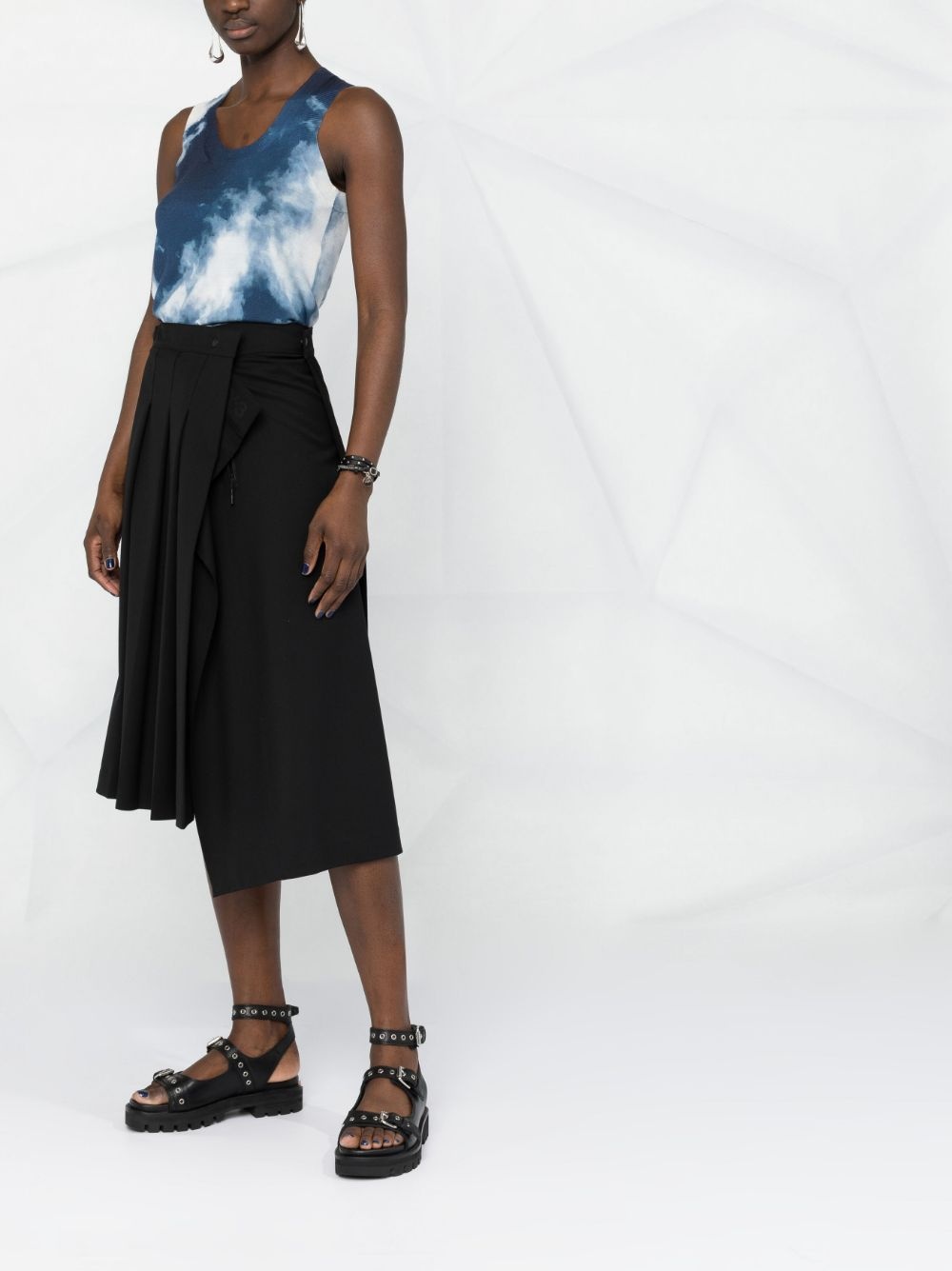 sky-print vest top - 4