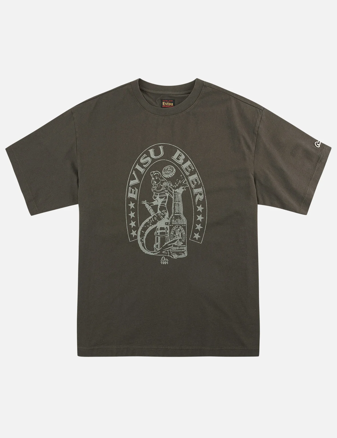EVISU Beer Mermaid T-Shirt - 1