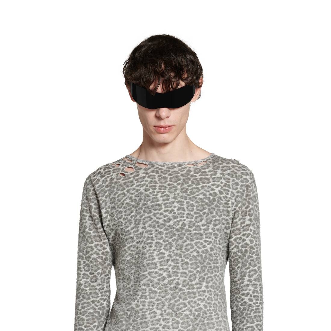Leopard Sweater in Brown - 6