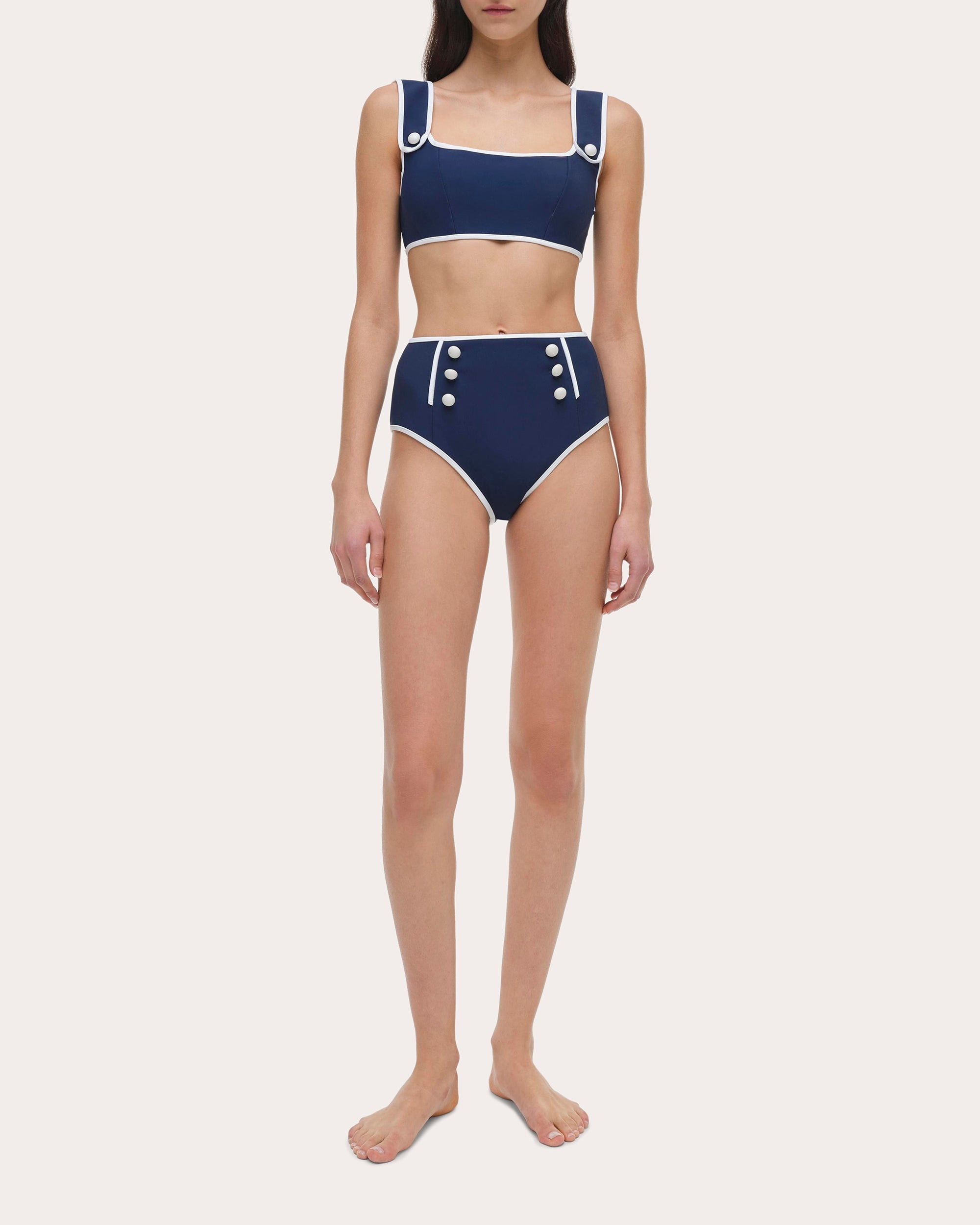 Colby High-Rise Bikini Briefs - 1