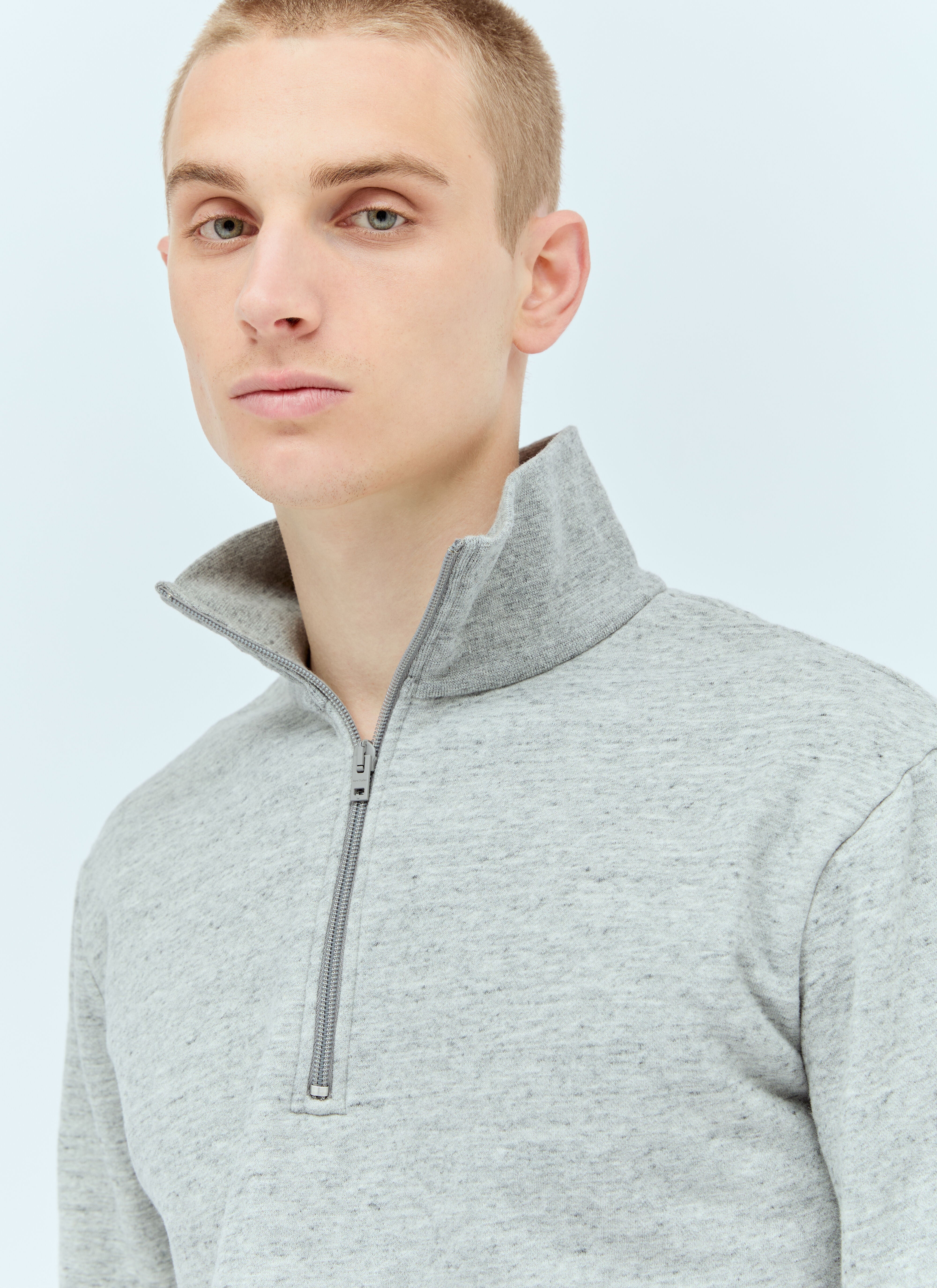 Acne Studios Men Half-Zip Sweatshirt - 6