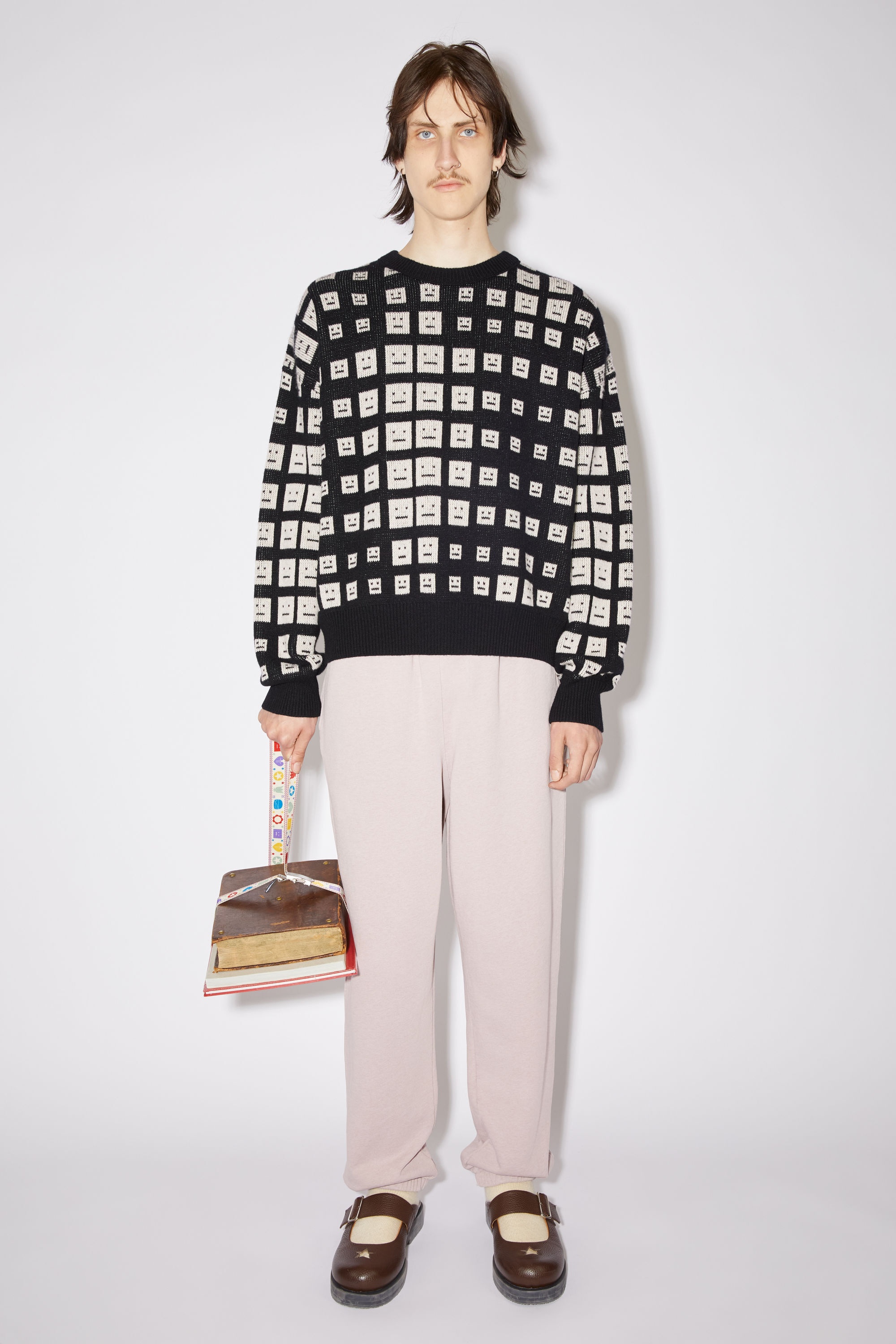 Knit sweater - Black - 2