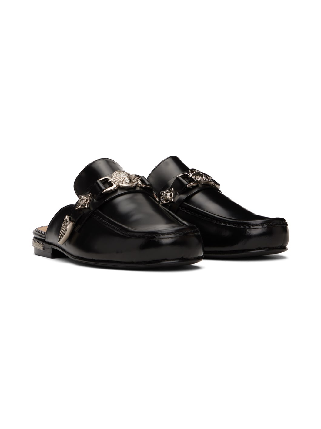 SSENSE Exclusive Black Classic Loafers - 4