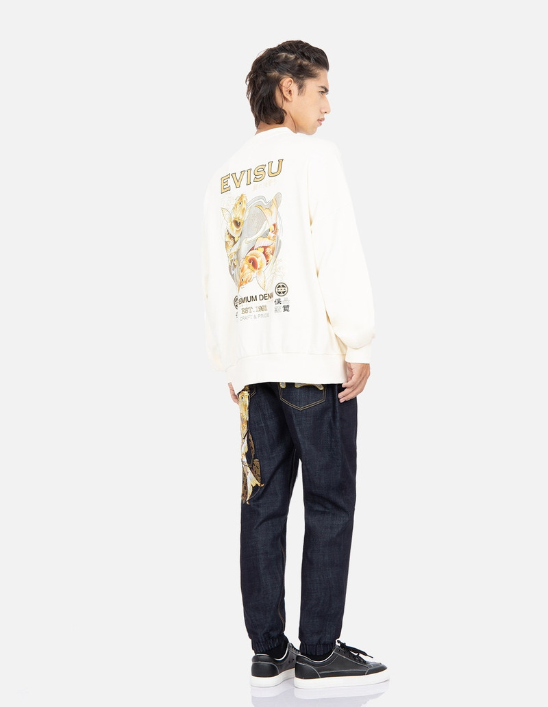 TATTOO KOI DUO PRINT SWEATSHIRT 3