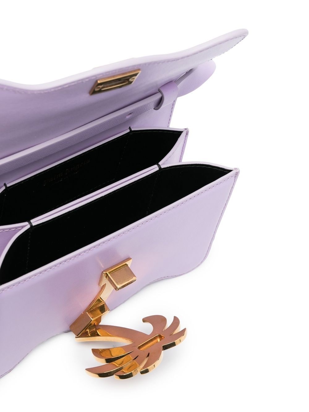 logo-plaque shoulder bag - 5