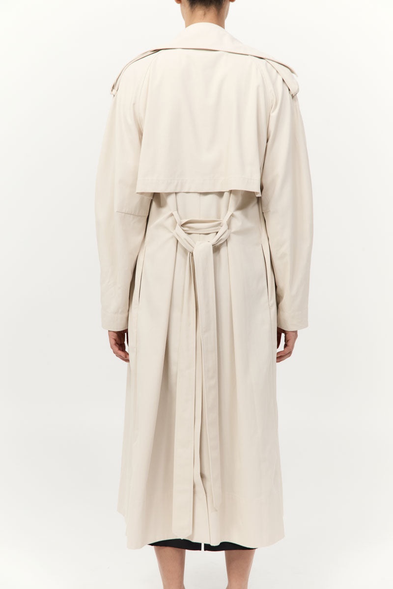 Relaxed Trench - Putty - 6