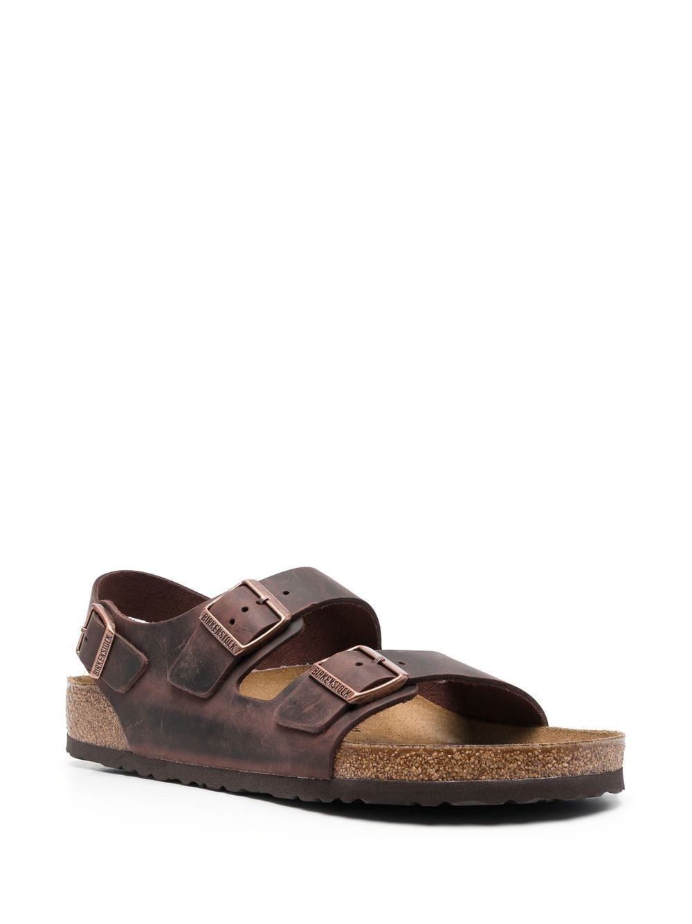 Milano double-strap slingback sandals - 2