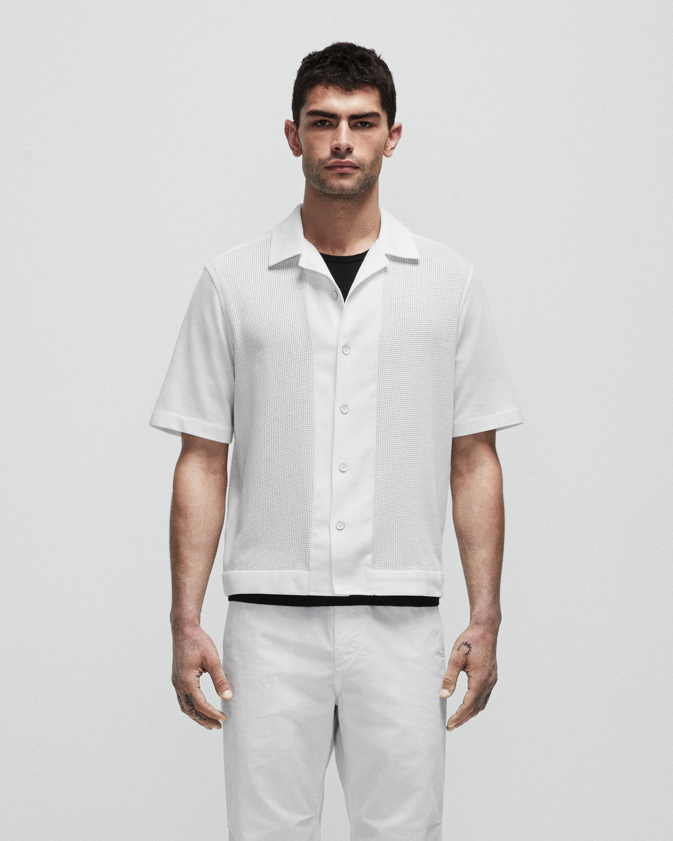 Avery Knit Mesh Shirt
Classic Fit Shirt - 4