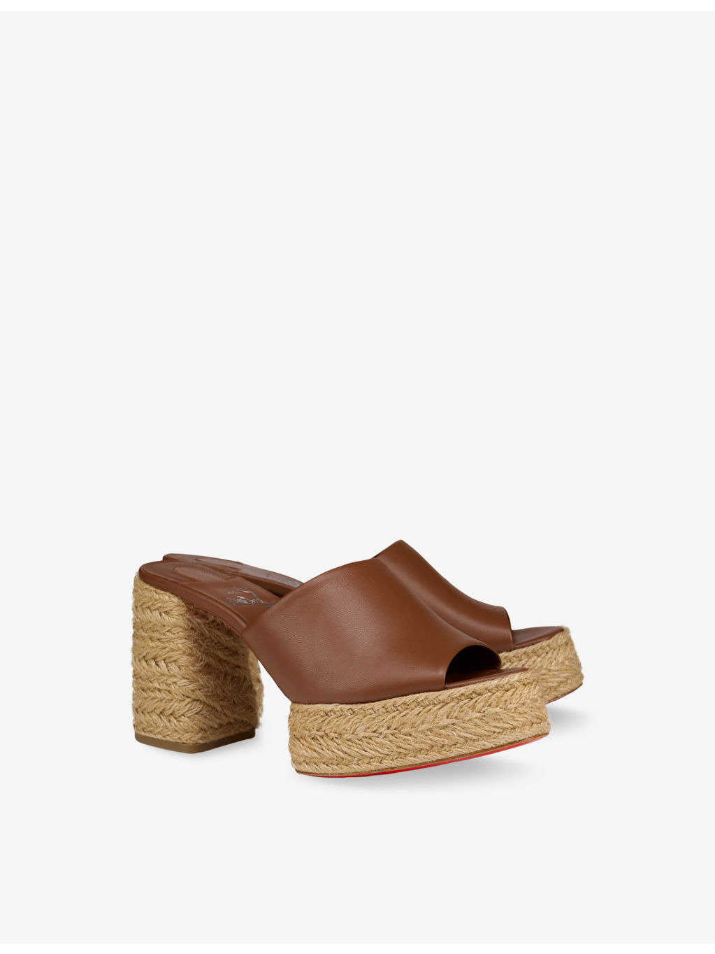 Calakala 85 Leather Heeled Espadrilles - 4