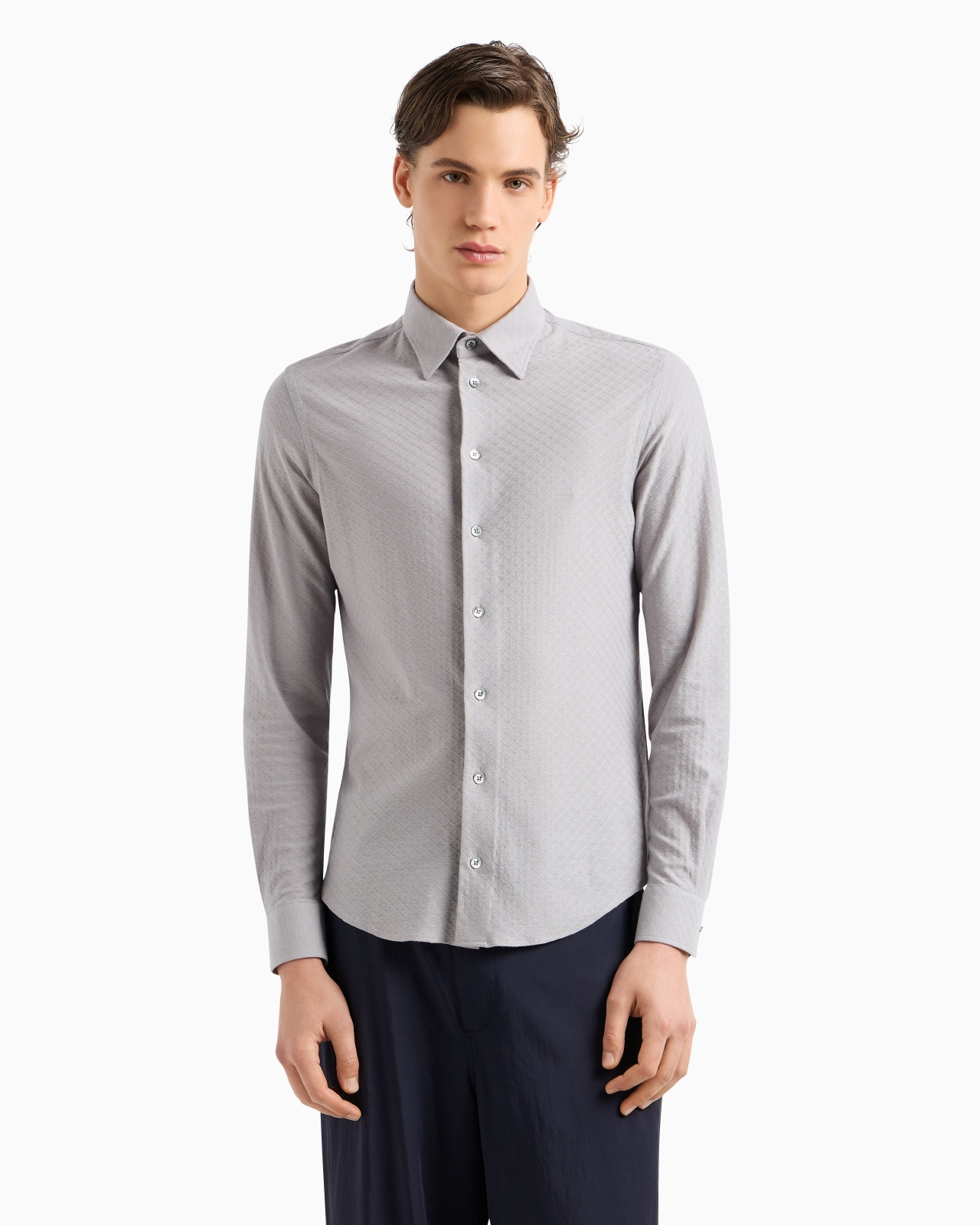 ASV LYOCELL BLEND SUPER-FINE JERSEY SHIRT - 4