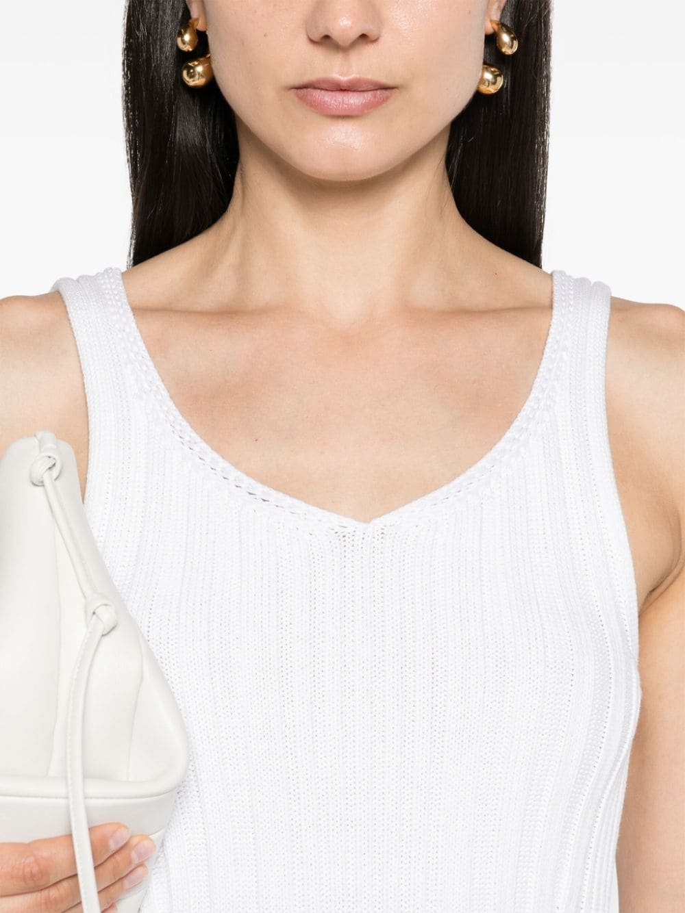 Ottilie ribbed-knit dress - 5