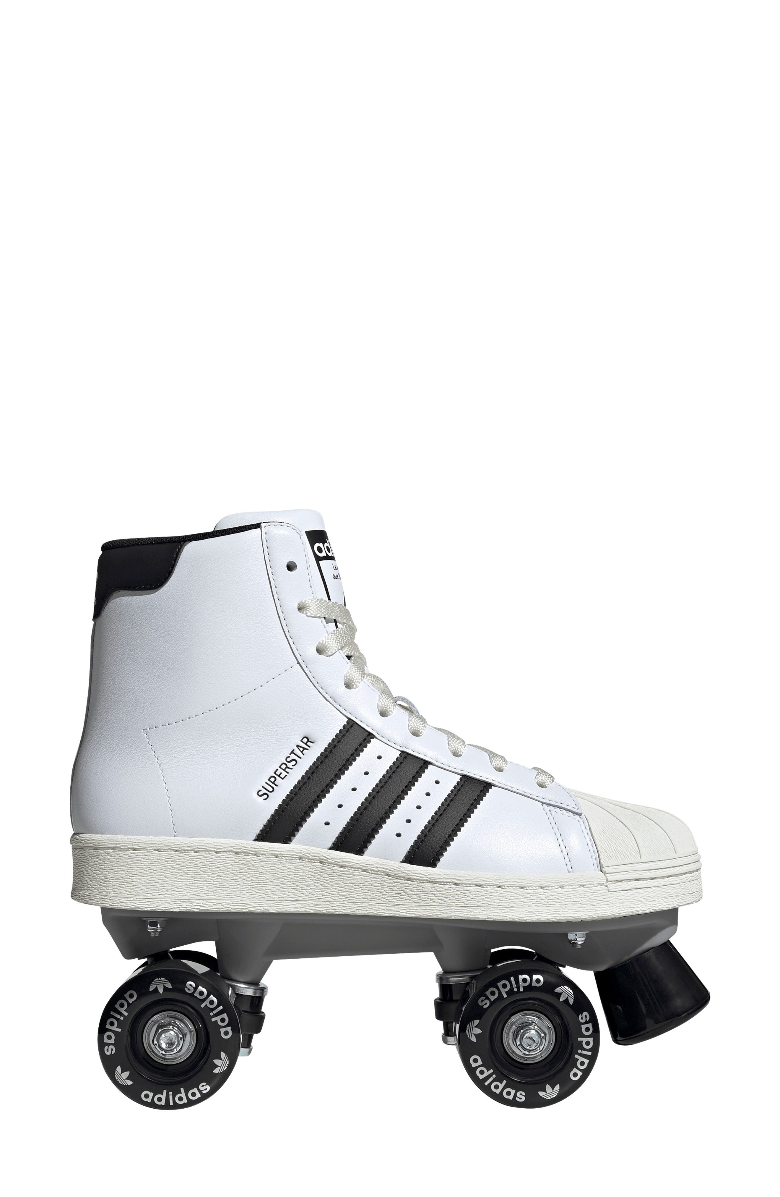 adidas Superstar 82 Roller Skate in White/Black/Off White at Nordstrom - 3