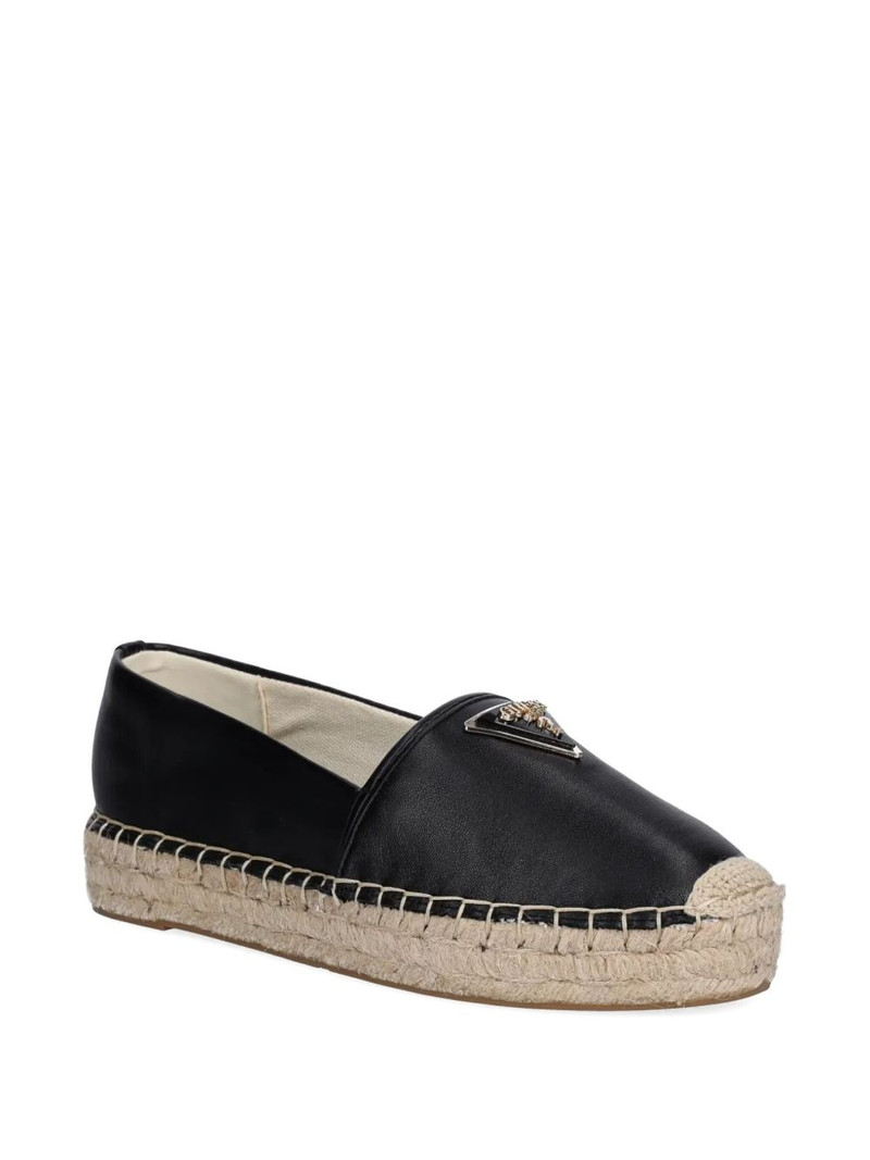 GUESS USA Jolandon faux-leather flat espadrilles outlook