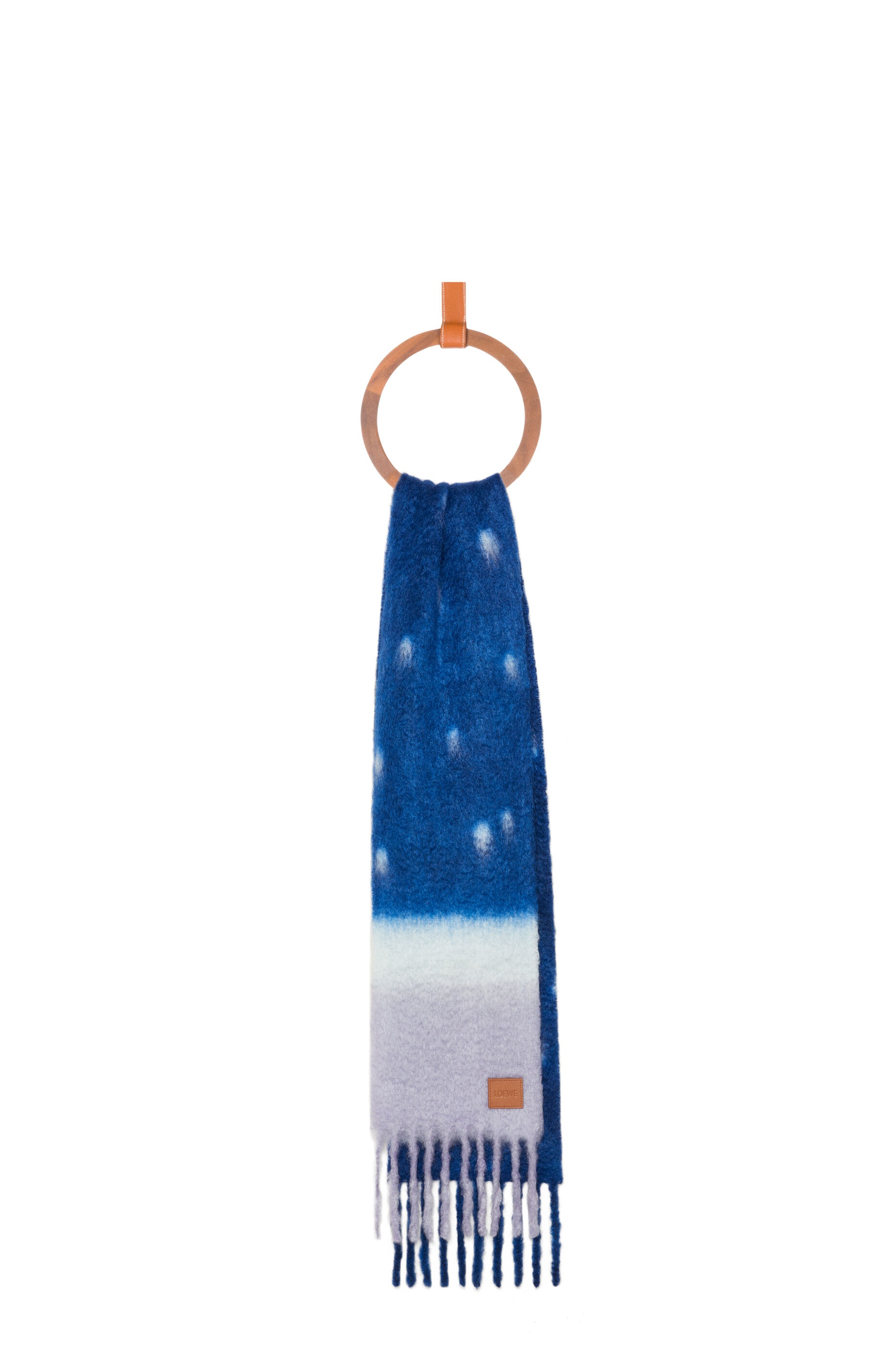 Scarf in wool and mohair blend - 2