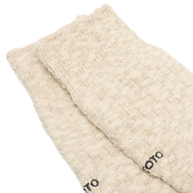 ROTOTO® RoToTo Organic Cotton Slub Crew Sock outlook
