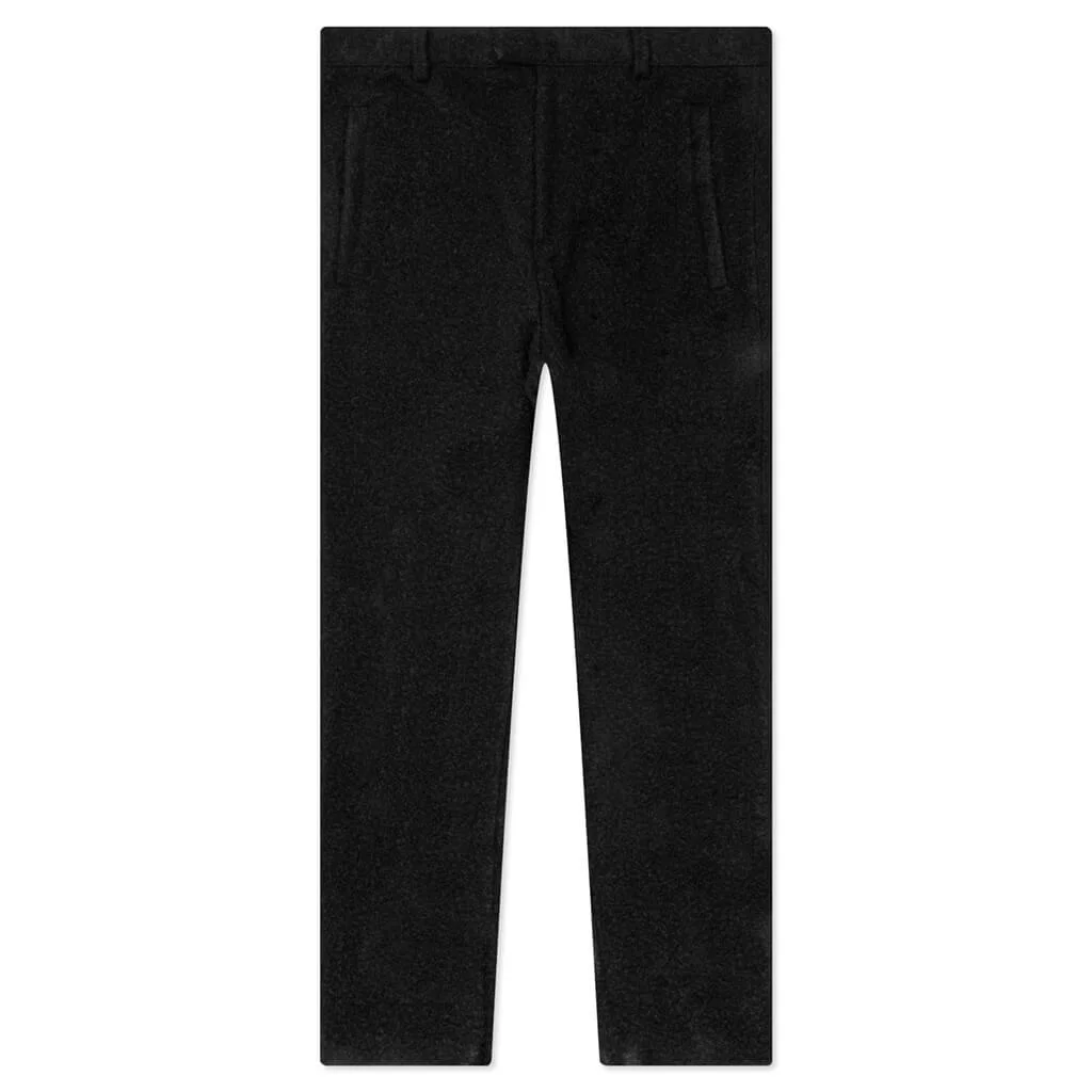 WOOL TAILORED PANT - BLACK - 1