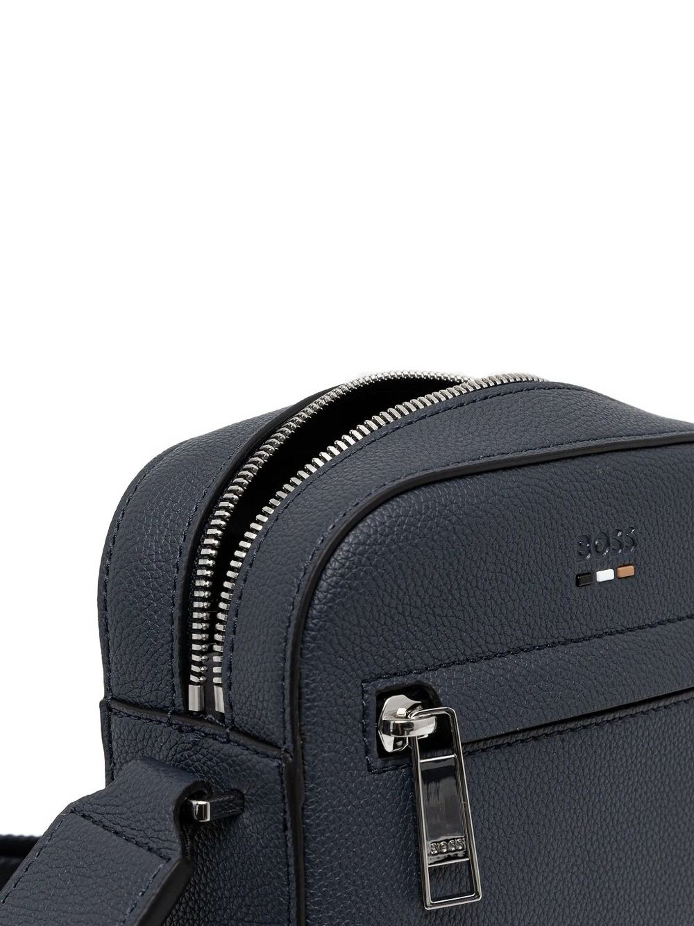 zip-fastening messenger bag - 4