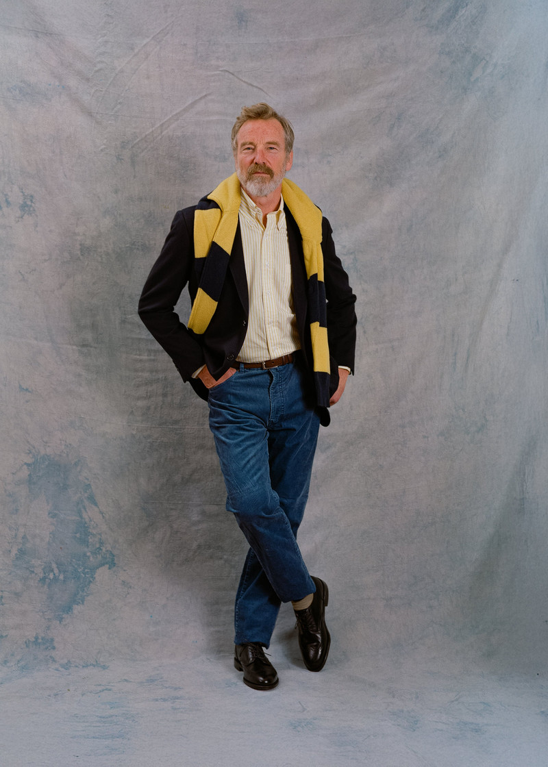 J. PRESS NAVY KNIT BLAZER outlook