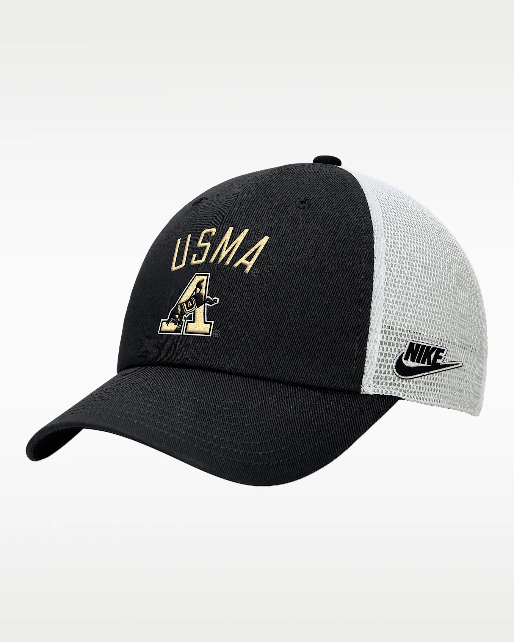Nike College (Army) Unstructured Trucker Cap - 1